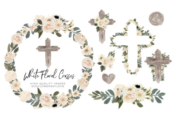 Exploring the Versatility of Easter Cross Baptism Clipart and Greenery in Creative Projects