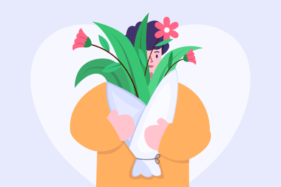 People Giving Flower Bouquets on Valentine's Day: A Heartfelt Gesture