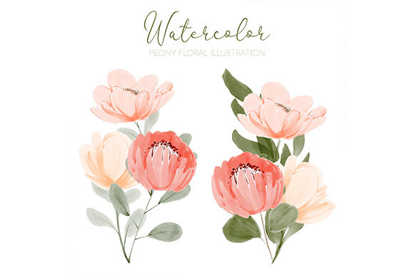 Unlocking Creativity with the Watercolor Peony Plant Arrangement Set