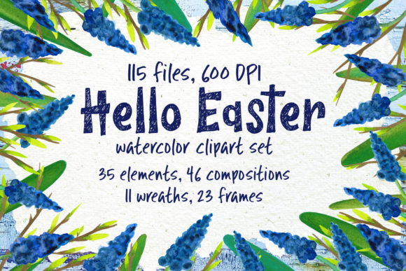 Welcome to the Hello Easter Watercolor Set: A Burst of Spring Creativity